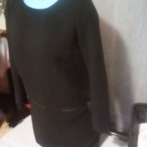 Madewell 1937 black dress